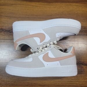 WMNS Nike Air Force 1 '07 Pale Ivory/Dusted Clay-White FQ7779-100 8-10
